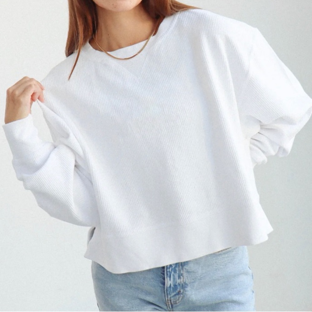 Chicka-d Women's Corded Boxy Pullover